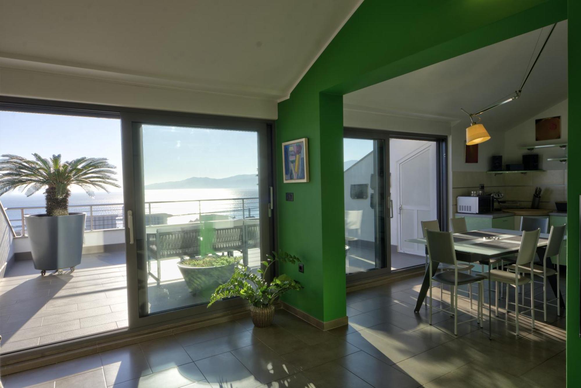 Penthouse Belvedere City View With Private Parking Fiume Esterno foto